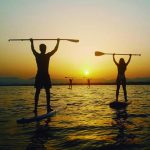 Activitats aquàtiques amb Stand Up Salou, com el Sunset Tour
