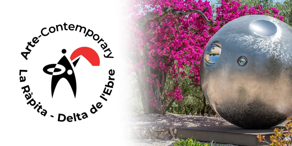 Logo Arte Contemporary a la Ràpita (Delta de l'Ebre).