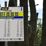 Precios y tarifas taxis de Salou.