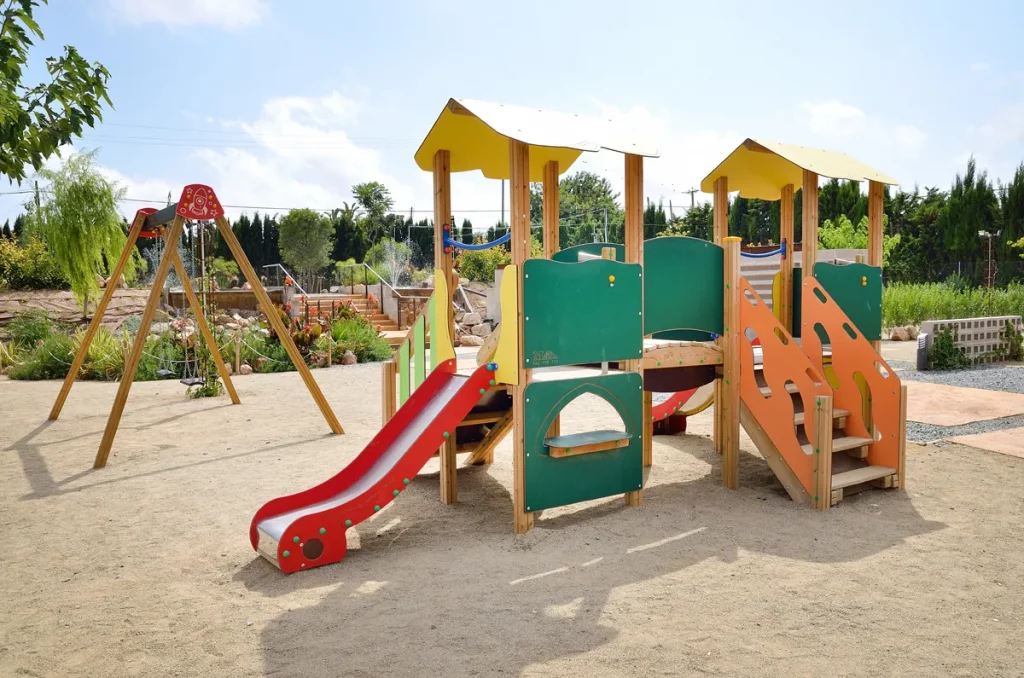 Jocs infantils a Barbacoa Park de Reus