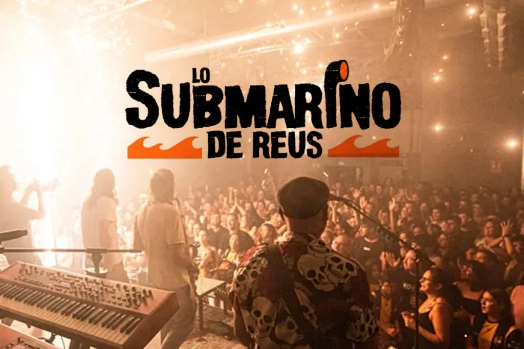 Lo Submarino de Reus – sala plena en concert en directe