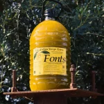 Garrafa de aceite nuevo del Molí Fonts de Reus.