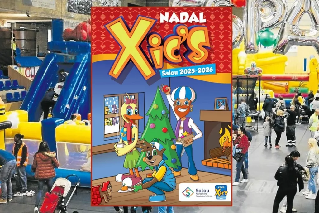 cartel de Nadal Xics a Salou